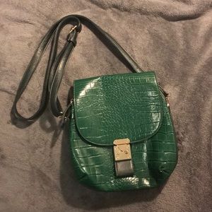Emerald Green Cross Body bag